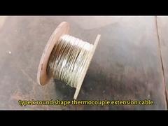 KX-FG-FG-SSB cavo di estensione di termocoppia a forma rotonda 0,5 mm2