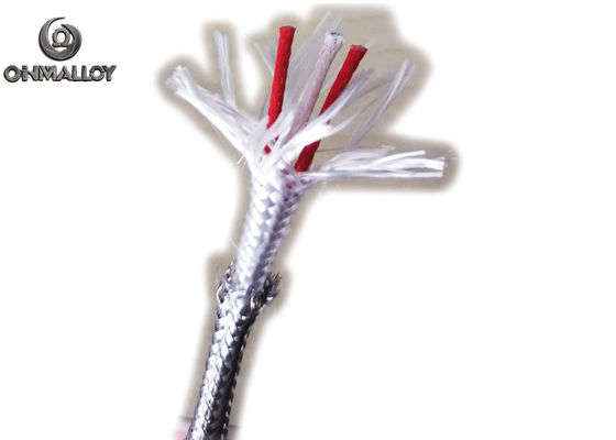 RTD PT100 Thermocouple Cable Double Fiberglass Insulated Tinned/Silver/Nickel Plated Copper