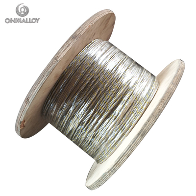 Tipo J Fe CuNi45 Termocoppia filo di 0,193 mm di diametro conforme per sensori ad alta temperatura